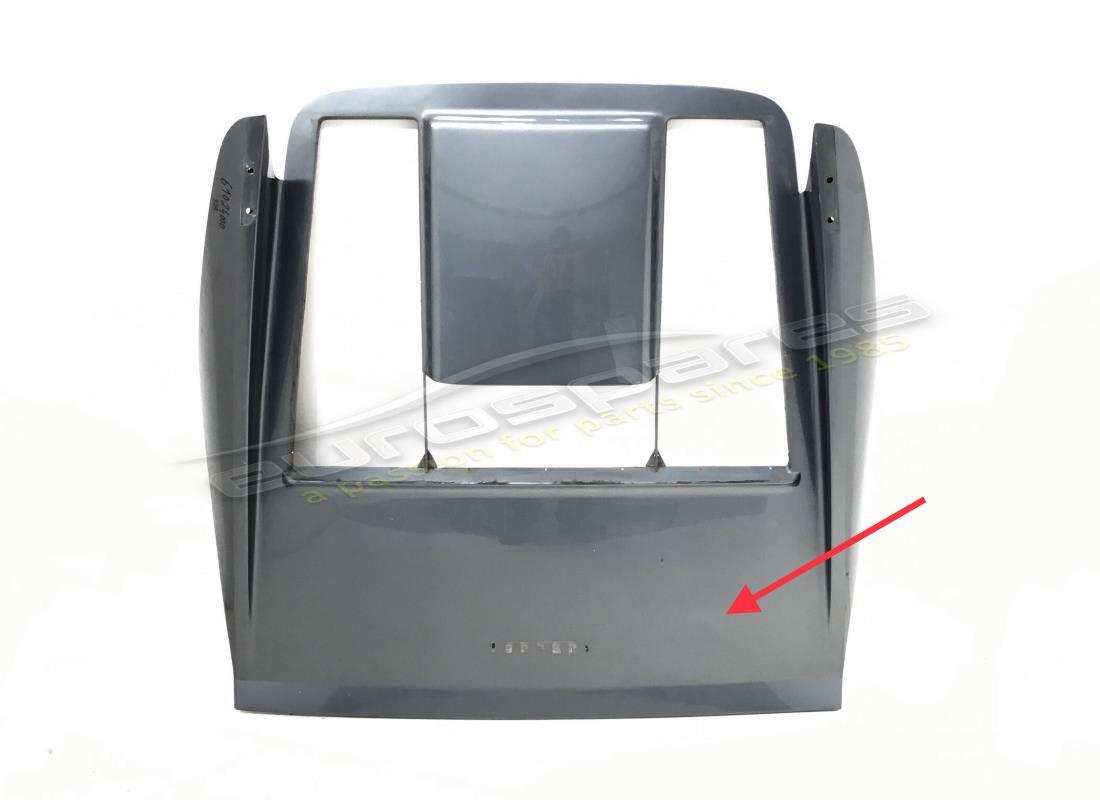 USED FERRARI REAR ENGINE COVER WITH SPOILER. PART NUMBER 61024000 (2) used ferrari rear engine cover with spoiler. part number 61024000 (2)