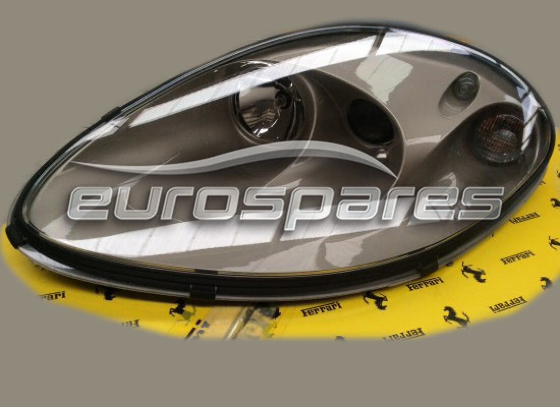 NEW FERRARI LH HEADLIGHT LOW/HIGH BEAM INGRID GREY. PART NUMBER 65994992 (1) new ferrari lh headlight low/high beam ingrid grey. part number 65994992 (1)