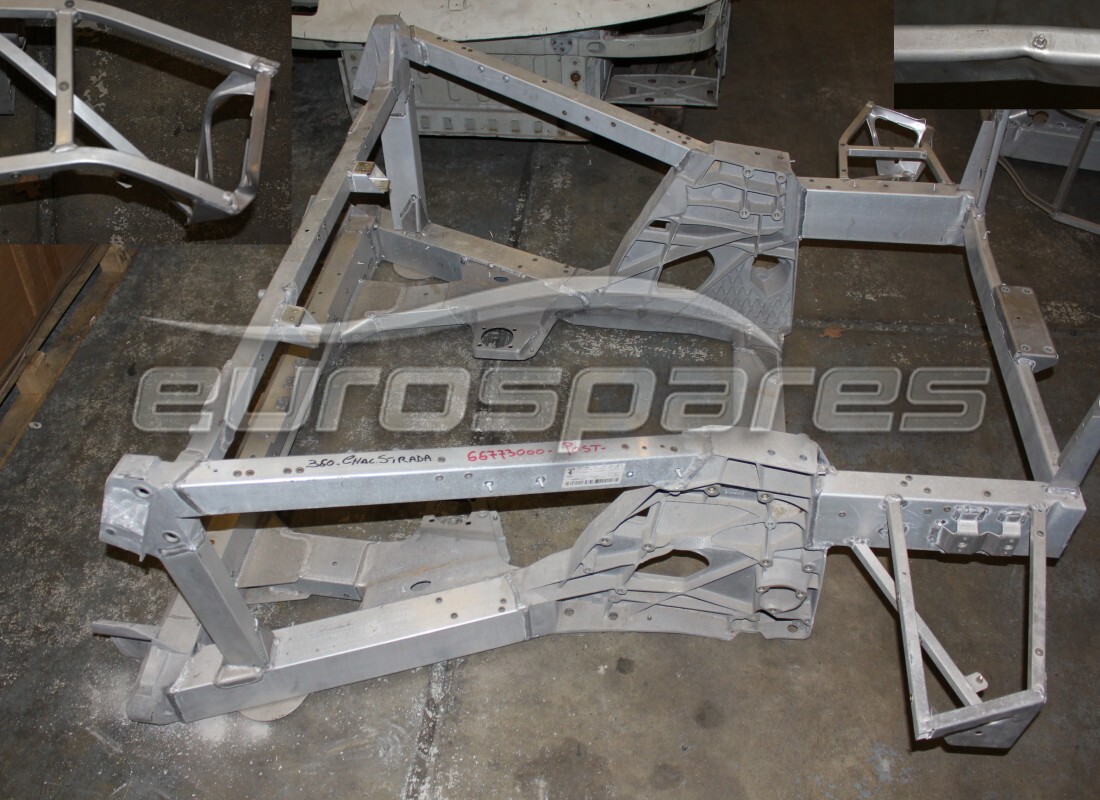 NEW FERRARI REAR FRAME COMPLETE. PART NUMBER 67607000 (1) new ferrari rear frame complete. part number 67607000 (1)