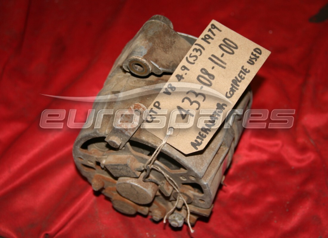 USED Maserati ALTERNATOR COMPLETE . PART NUMBER 433081100 (1)