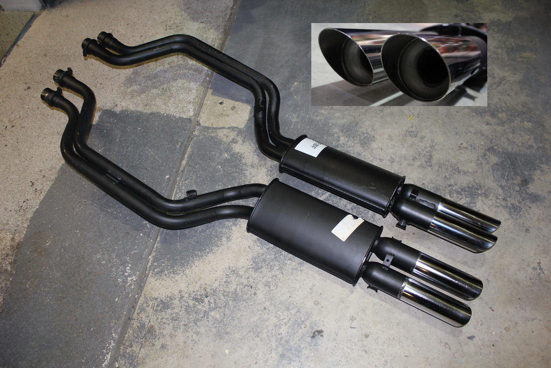 new ferrari pair of rear boxes ansa. part number 1267437 (1)