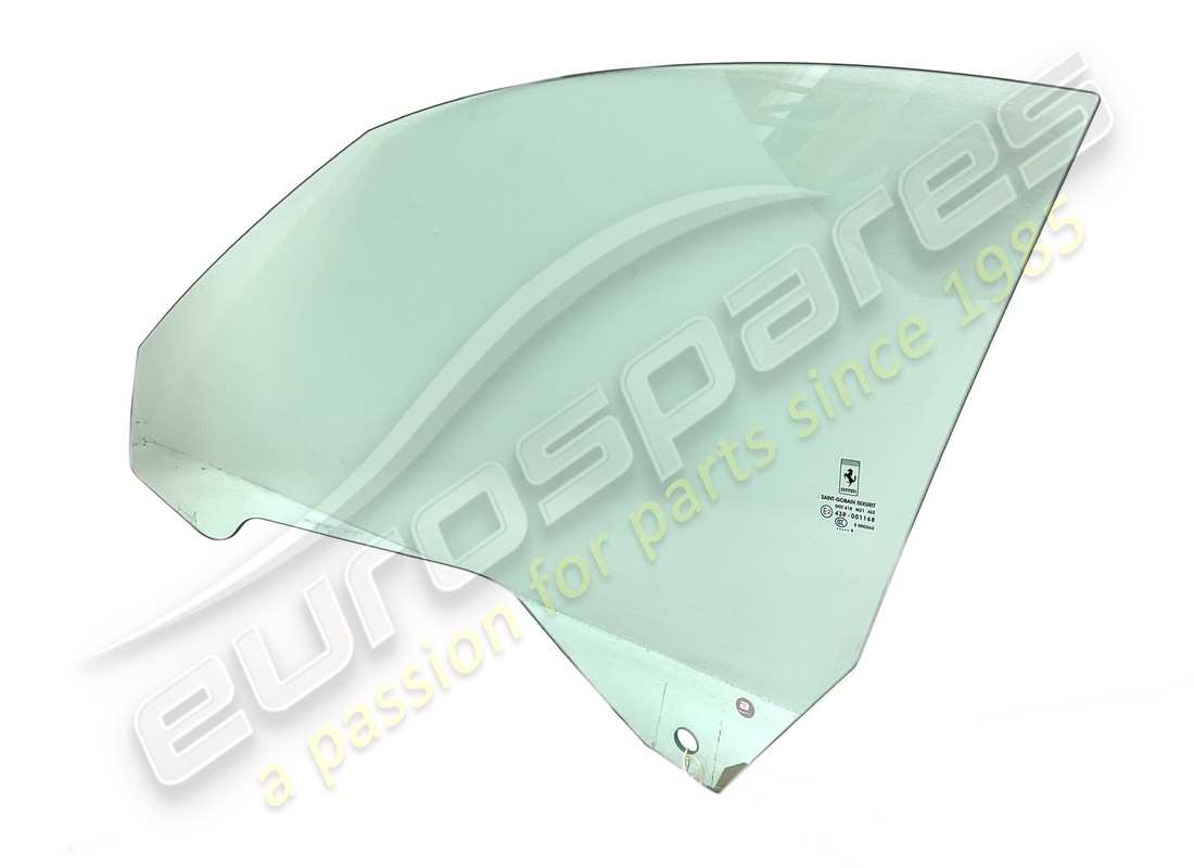 USED FERRARI LH DOOR WINDOW. PART NUMBER 86774200 (2) used ferrari lh door window. part number 86774200 (2)