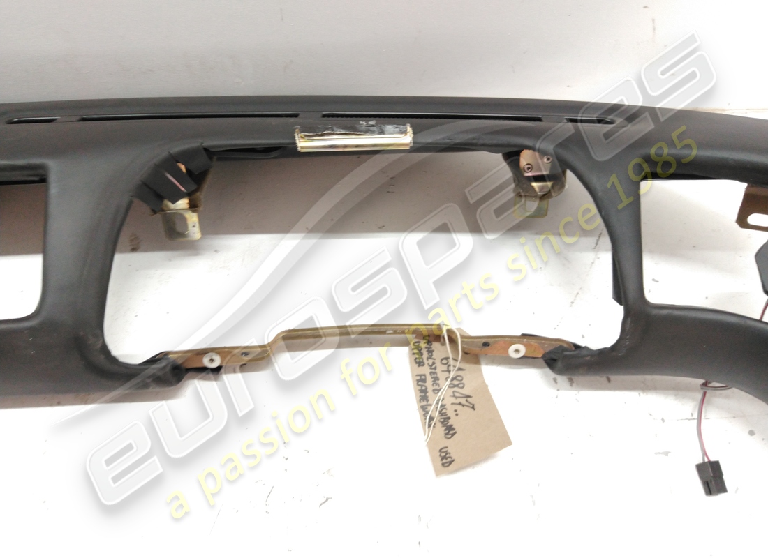 used ferrari upholstered dashboard upper framework. part number 648847.. (2)