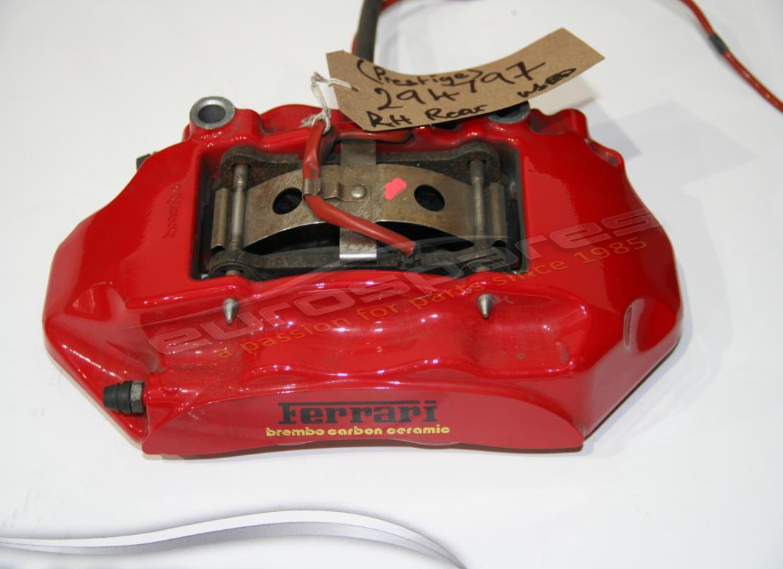 USED Ferrari COMPLETE RH REAR CALIPER . PART NUMBER 294797 (1)