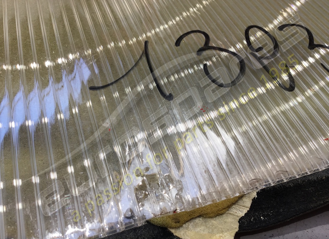 USED FERRARI WINDSHIELD LOWER TRIM. PART NUMBER 61512100 (3) used ferrari windshield lower trim. part number 61512100 (3)