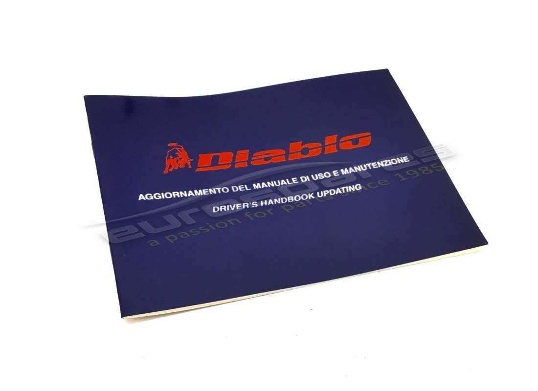 NEW LAMBORGHINI DIABLO AIR BAG MANUAL UPDATE. PART NUMBER 901325725 (1) new lamborghini diablo air bag manual update. part number 901325725 (1)
