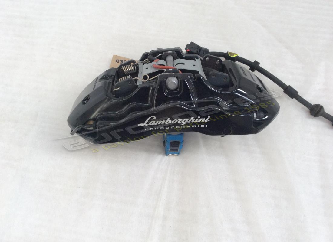 USED Lamborghini BRAKE CALIPER CCB BLACK . PART NUMBER 4T0615106 (1)