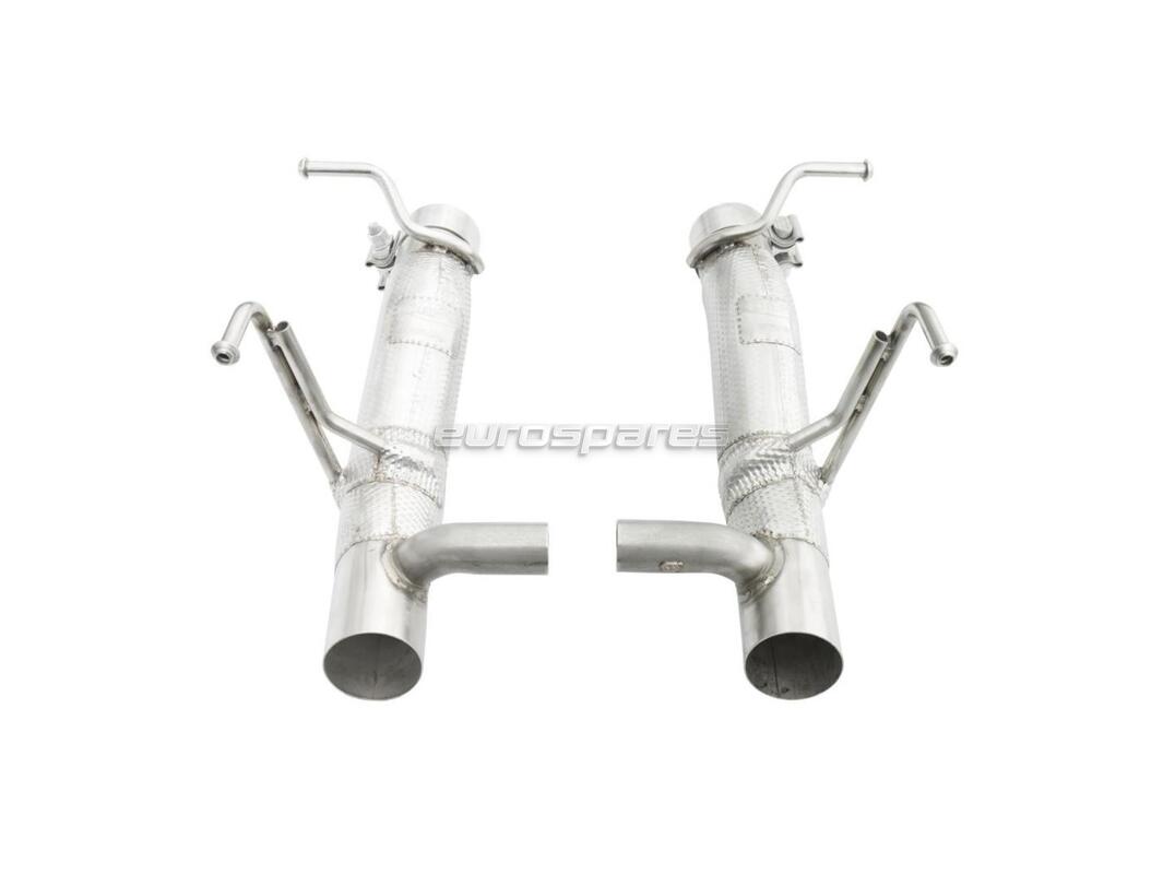 new tubi titanium straight pipes 458 speciale exhaust. part number tsfe458c13003t (1)