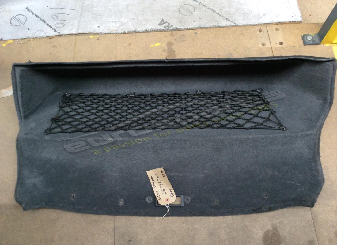 USED Maserati REAR SEAT BACK MAT WITH MOUL . PART NUMBER 66732700 (1)