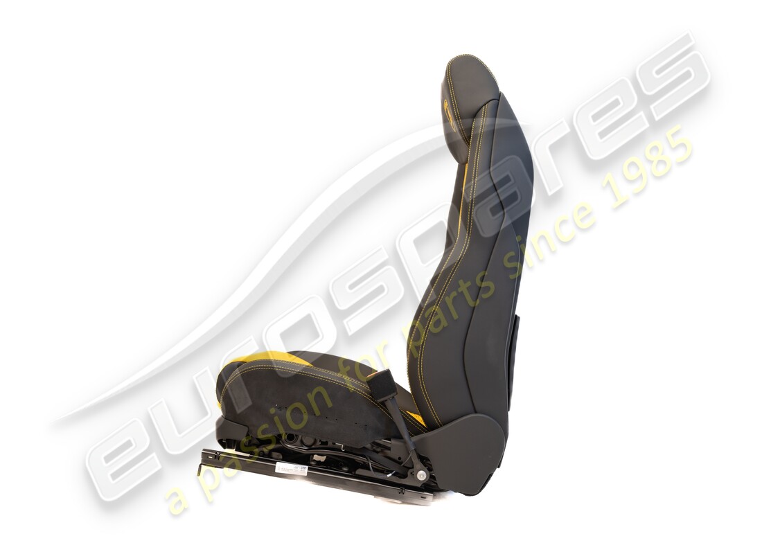NEW LAMBORGHINI URUS RHD RH SEAT (BLACK/YELLOW). PART NUMBER 4ML881032C (3) new lamborghini urus rhd rh seat (black/yellow). part number 4ml881032c (3)
