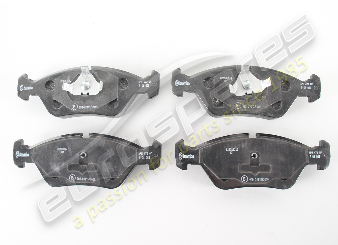 NEW EUROSPARES FRONT BRAKE PADS SET. PART NUMBER 310254039 (2) new eurospares front brake pads set. part number 310254039 (2)