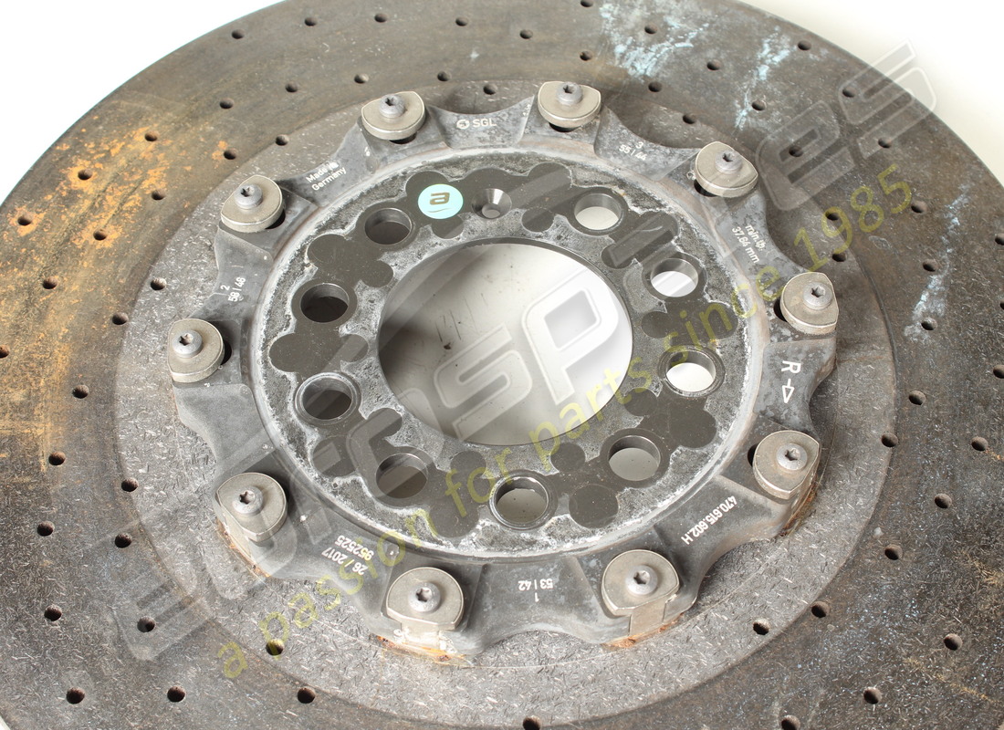 used lamborghini brake disk. part number 470615602h (2)