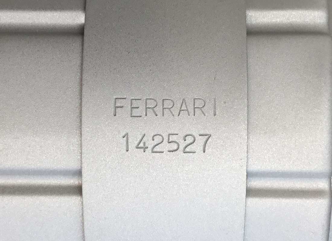 NEW FERRARI EXHAUST SILENCER CAT VERSION. PART NUMBER 142527 (5) new ferrari exhaust silencer cat version. part number 142527 (5)