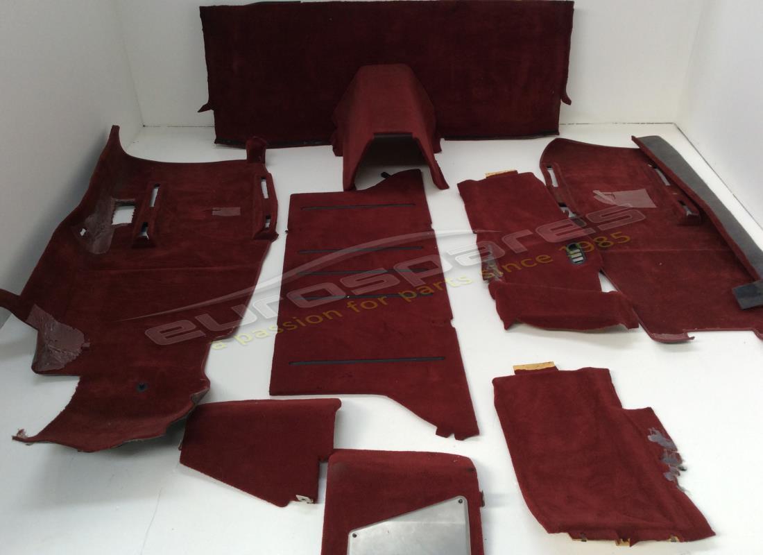 USED Ferrari COMPLETE CARPET SERIES FOR PASSENGERS COMPARTMENT . PART NUMBER 672580.. (1)