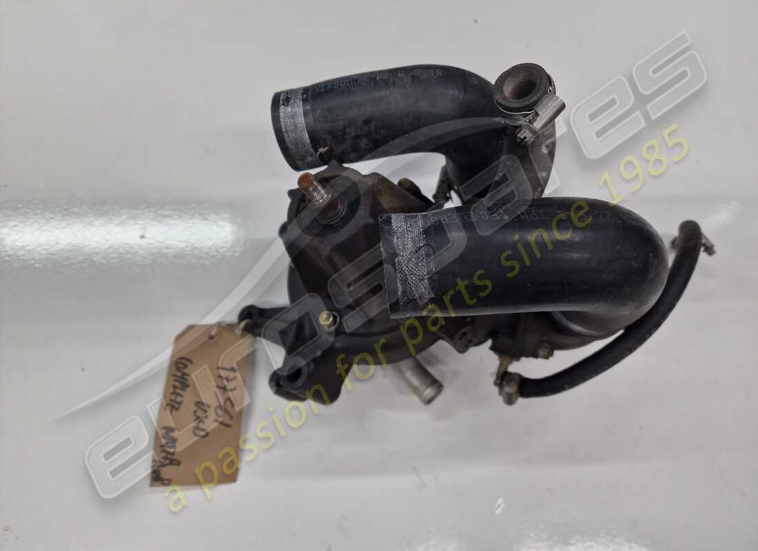 USED FERRARI COMPLETE WATER PUMP (ORDER INDIVIDUAL PARTS). PART NUMBER 177561 (2) used ferrari complete water pump (order individual parts). part number 177561 (2)