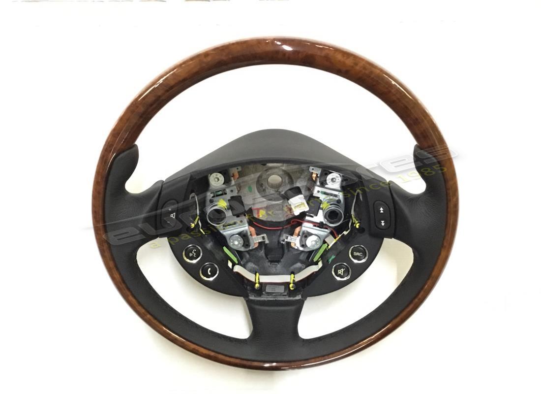 new maserati steering wheel star wood- black. part number 27328800 (1)