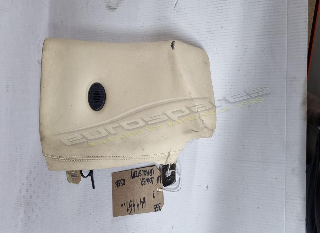 used ferrari lh lower upholstery. part number 644451.. (1)