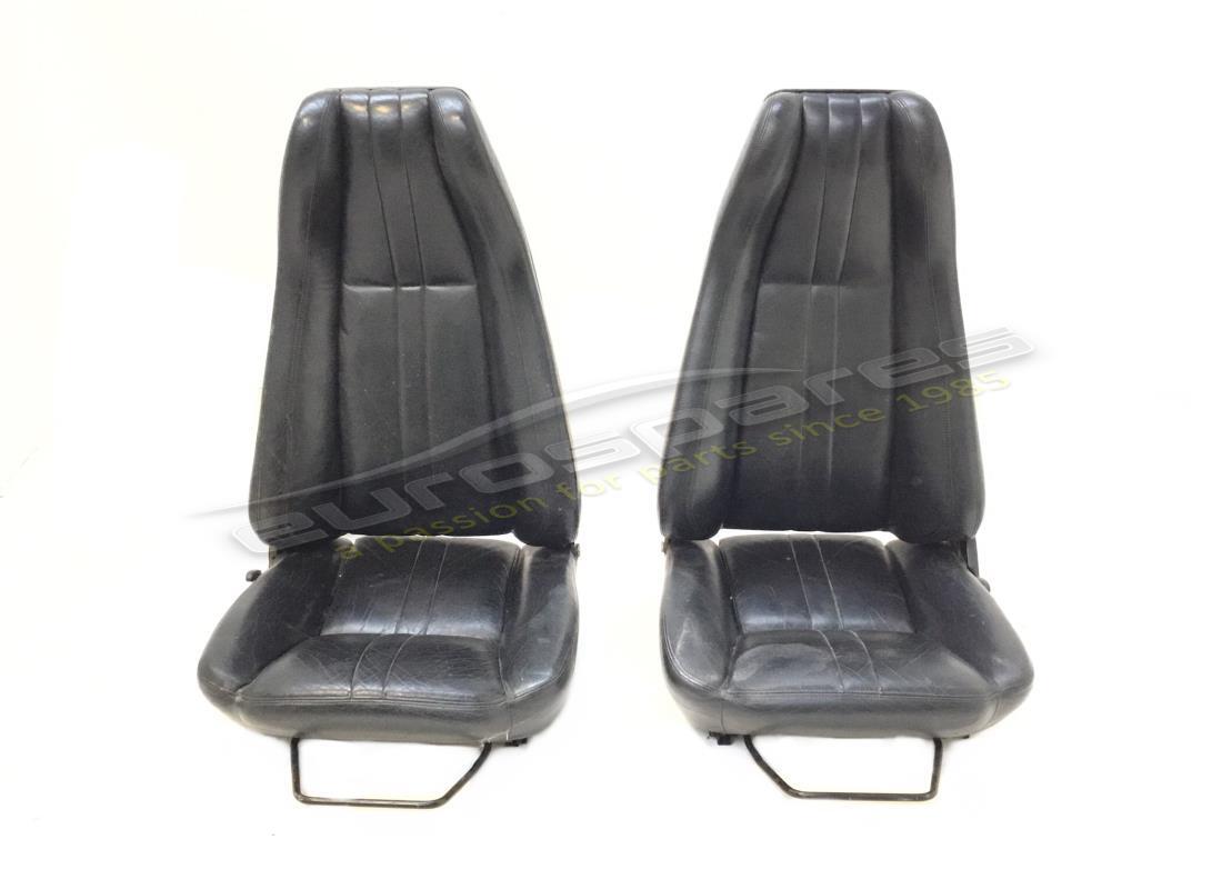 USED LAMBORGHINI PAIR OF JALPA SEATS. PART NUMBER 007835031A (1) used lamborghini pair of jalpa seats. part number 007835031a (1)
