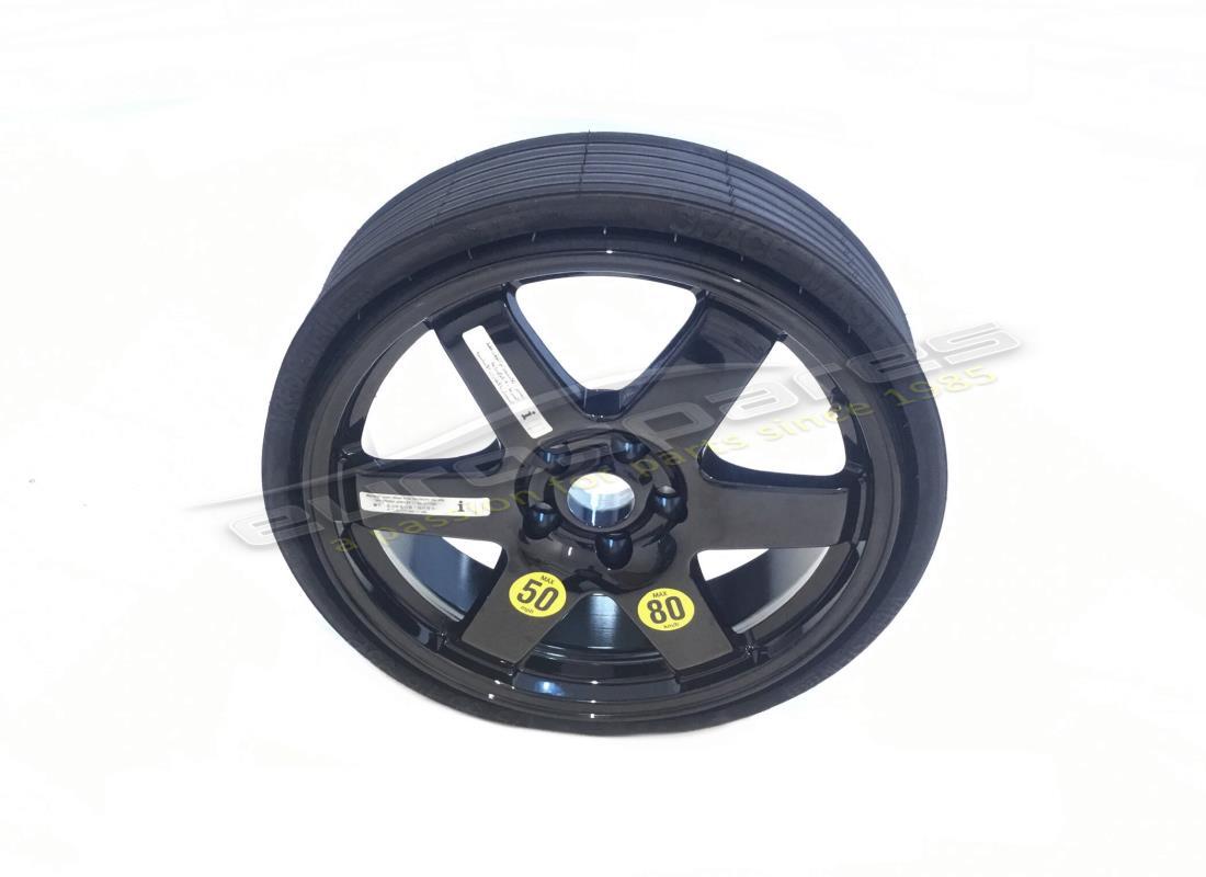 NEW MASERATI SPARE WHEEL, BLACK ALLOY. PART NUMBER 670013624 (1) new maserati spare wheel, black alloy. part number 670013624 (1)