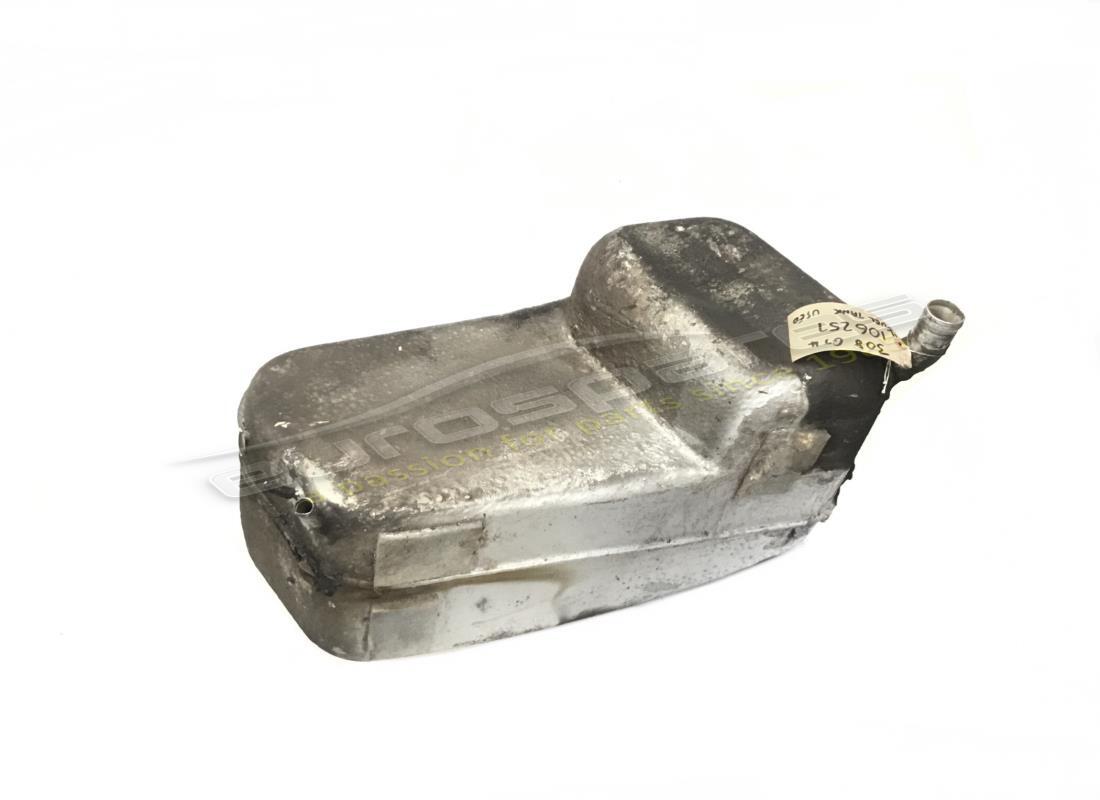 USED FERRARI RH FUEL TANK. PART NUMBER 106257 (1) used ferrari rh fuel tank. part number 106257 (1)