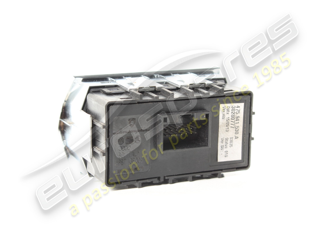 USED LAMBORGHINI SWITCH RWM. PART NUMBER 475941530A (2) used lamborghini switch rwm. part number 475941530a (2)