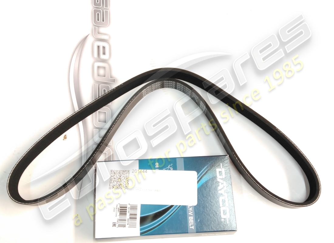 NEW EUROSPARES ALTERNATOR AND COMPRESSOR BELT. PART NUMBER 201444 (1) new eurospares alternator and compressor belt. part number 201444 (1)