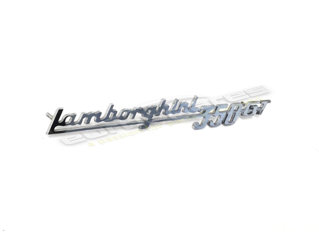 new lamborghini lamborghini 350 g t plate. part number 006101899 (1)