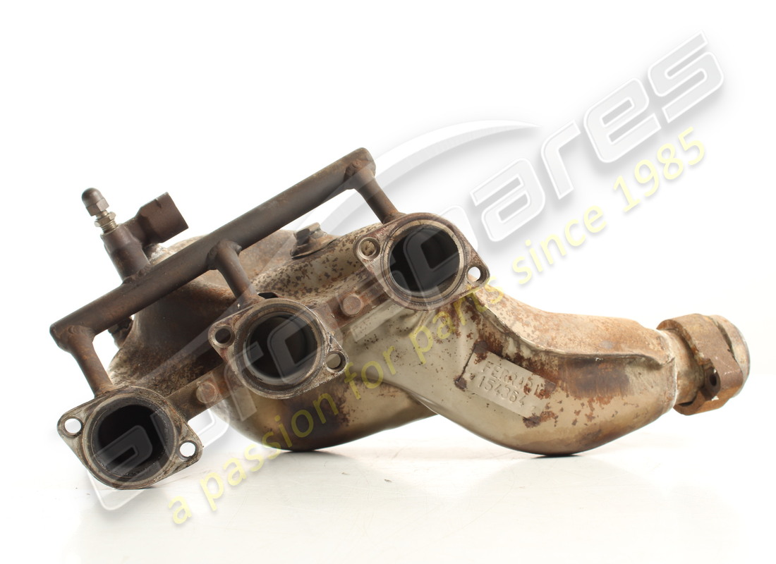 USED FERRARI RH FRONT EXHAUST MANIFOLD. PART NUMBER 154364 (2) used ferrari rh front exhaust manifold. part number 154364 (2)