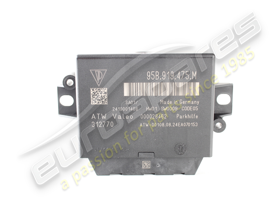 NEW PORSCHE CONTROL UNIT FOR PARK ASSIST. PART NUMBER 95B919475M (2) new porsche control unit for park assist. part number 95b919475m (2)