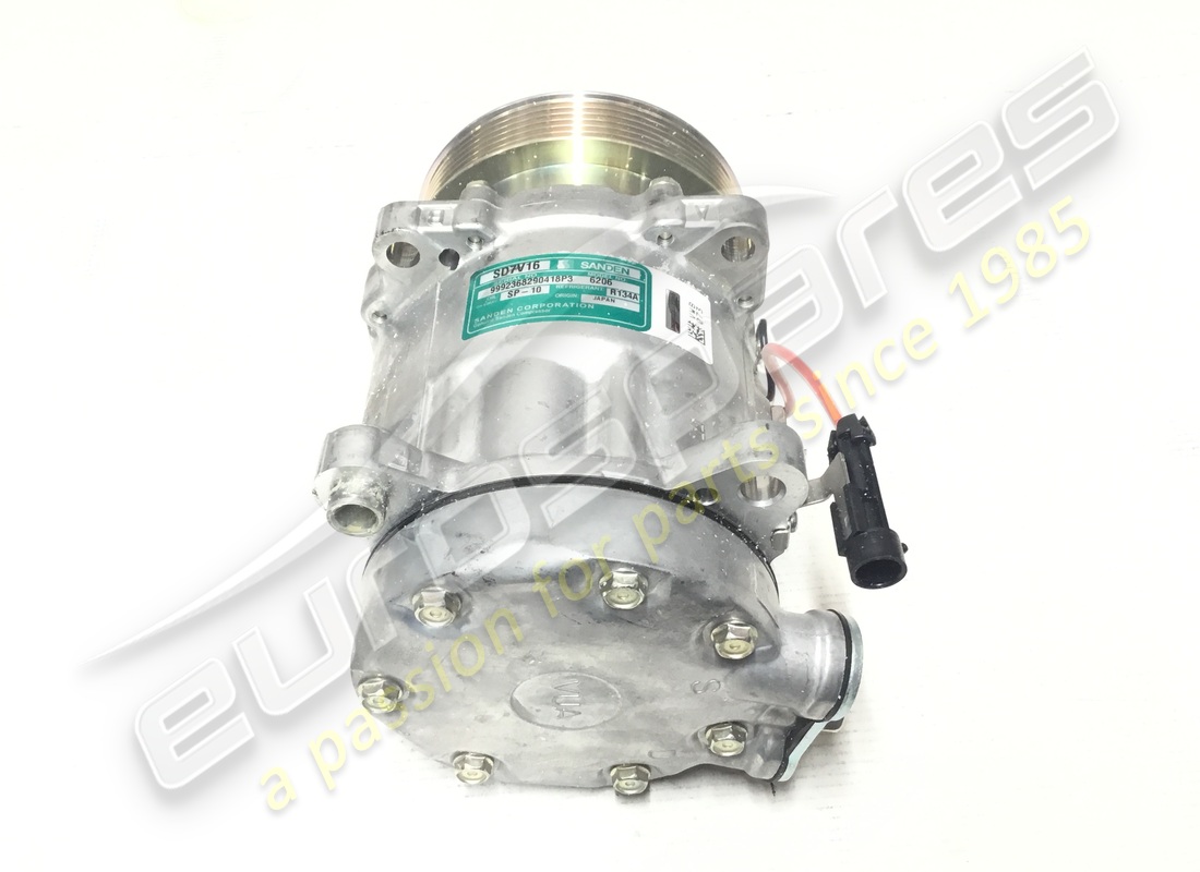 NEW MASERATI COMPLETE COMPRESSOR. PART NUMBER 578377501 (4) new maserati complete compressor. part number 578377501 (4)