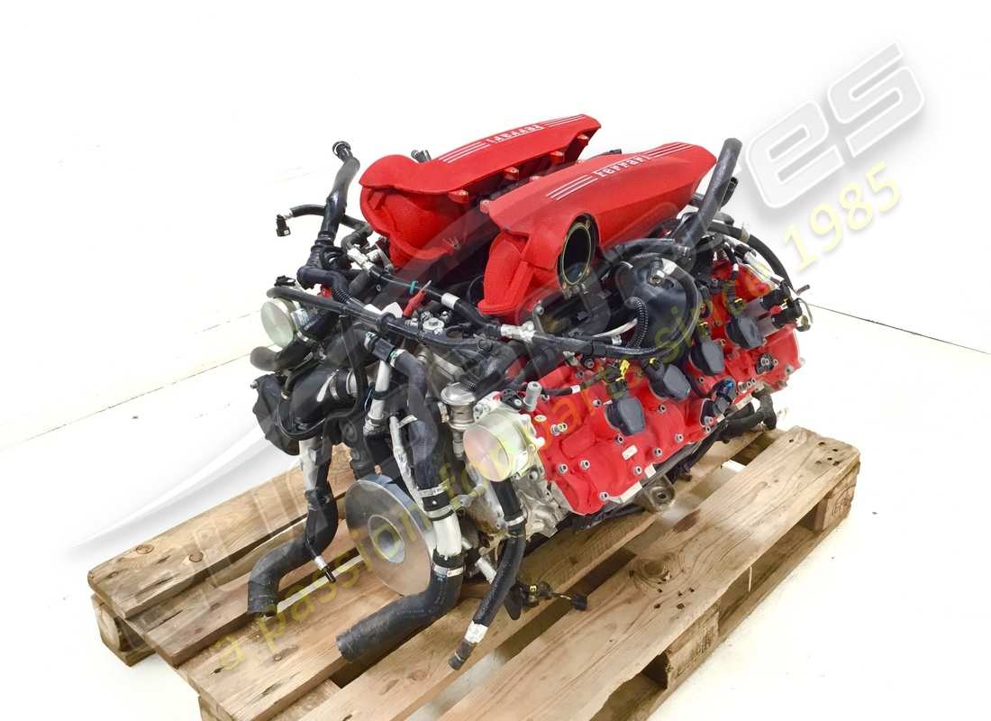 used ferrari 488 engine. part number 985000235 (5)