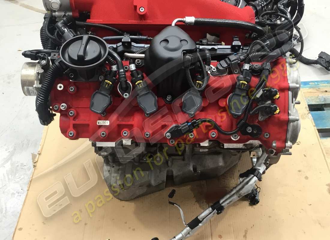 USED FERRARI CALIFORNIA T ENGINE. PART NUMBER 312699 (2) used ferrari california t engine. part number 312699 (2)