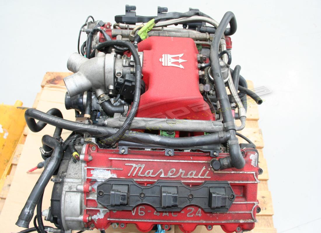 USED MASERATI SHORT ENGINE. PART NUMBER 980001001 (1) used maserati short engine. part number 980001001 (1)