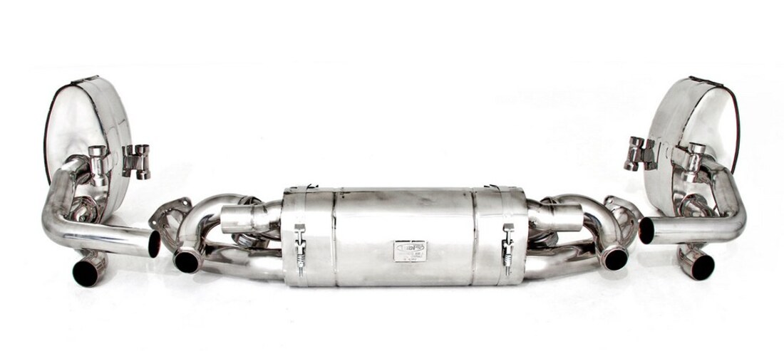 new tubi 991.1 carrera s side and central mufflers kit w valve. part number tspo991c12003a (1)