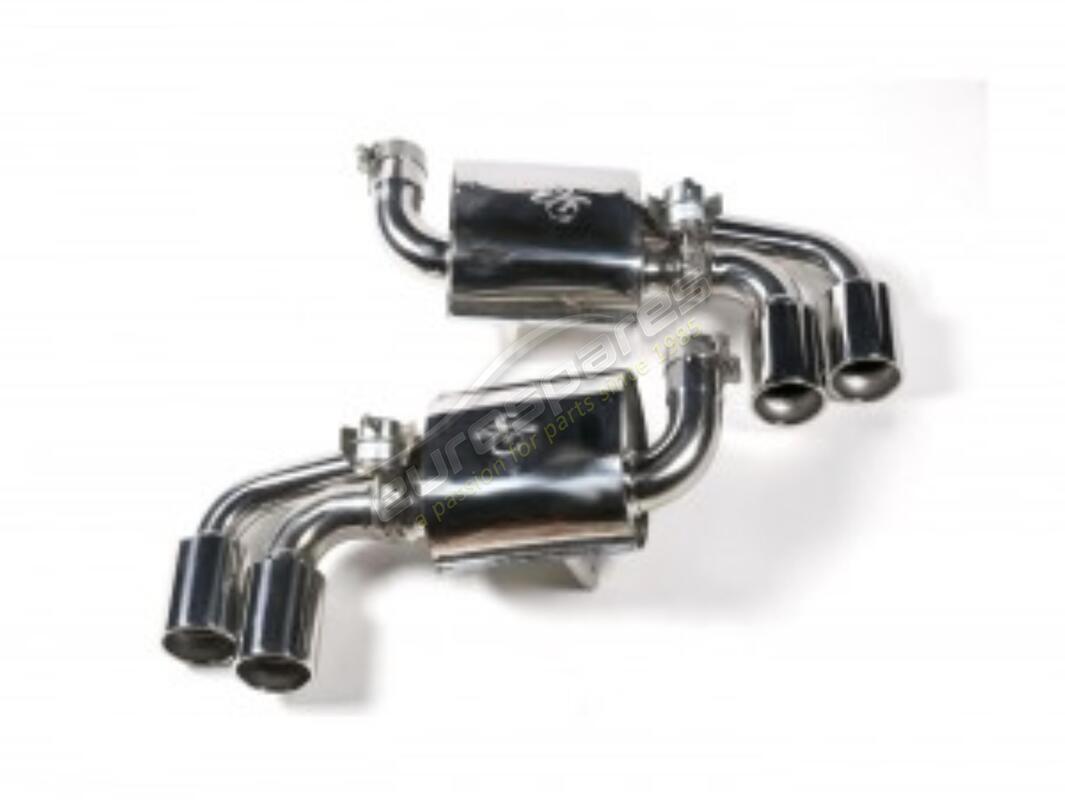NEW TUBI F430 DOUBLE MUFFLERS EC HOMOLOGATED EXHAUST KIT W VALVE. PART NUMBER TSFE430C05003AS (1) new tubi f430 double mufflers ec homologated exhaust kit w valve. part number tsfe430c05003as (1)