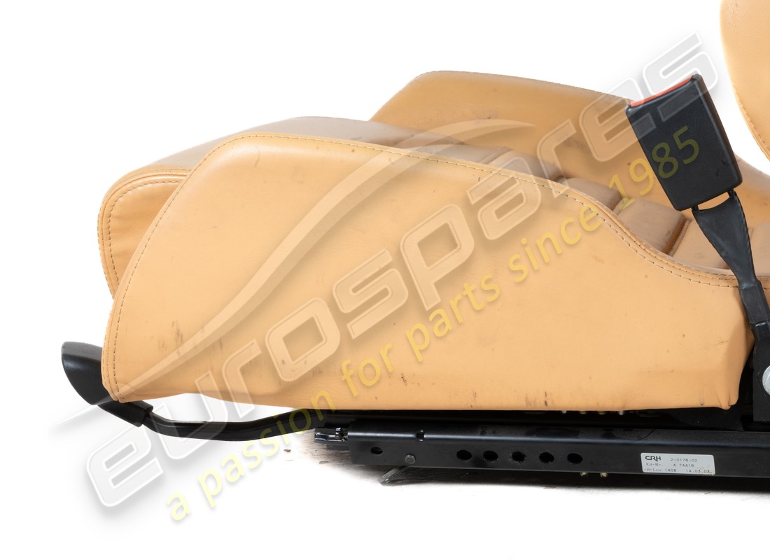 USED FERRARI PAIR OF SEATS. PART NUMBER 65844300PAIR (15) used ferrari pair of seats. part number 65844300pair (15)