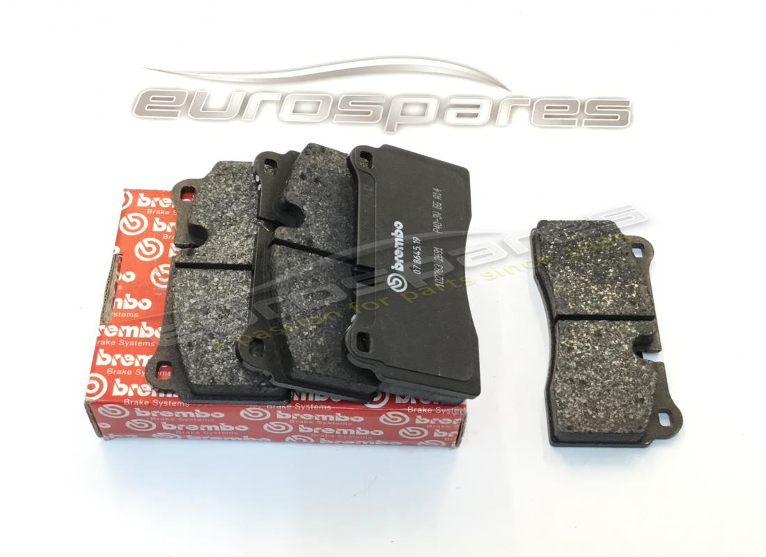 NEW LAMBORGHINI SET REAR BRAKE PADS CARBON CERAMIC. PART NUMBER 420698451F (1) new lamborghini set rear brake pads carbon ceramic. part number 420698451f (1)