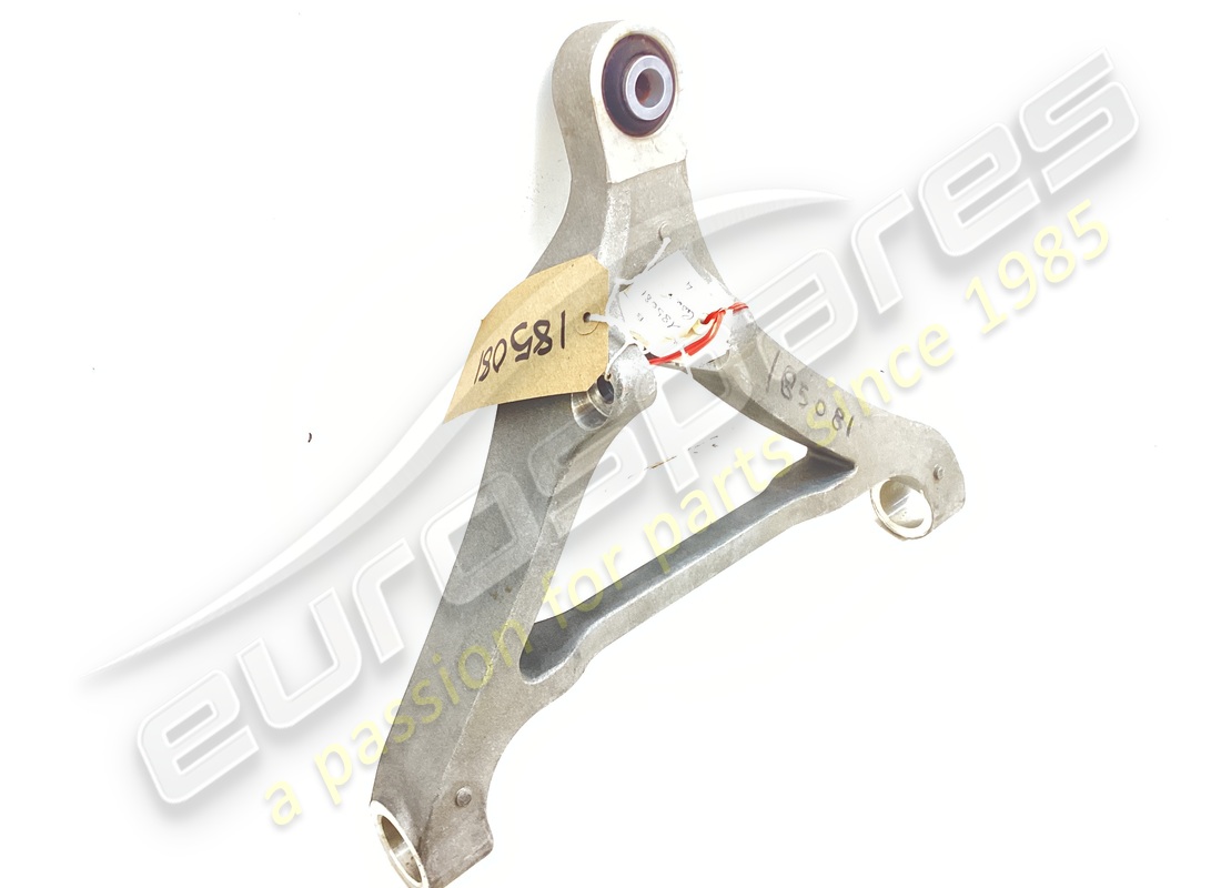 NEW FERRARI LH REAR LOWER SUSPENSION LEVER. PART NUMBER 185081 (2) new ferrari lh rear lower suspension lever. part number 185081 (2)