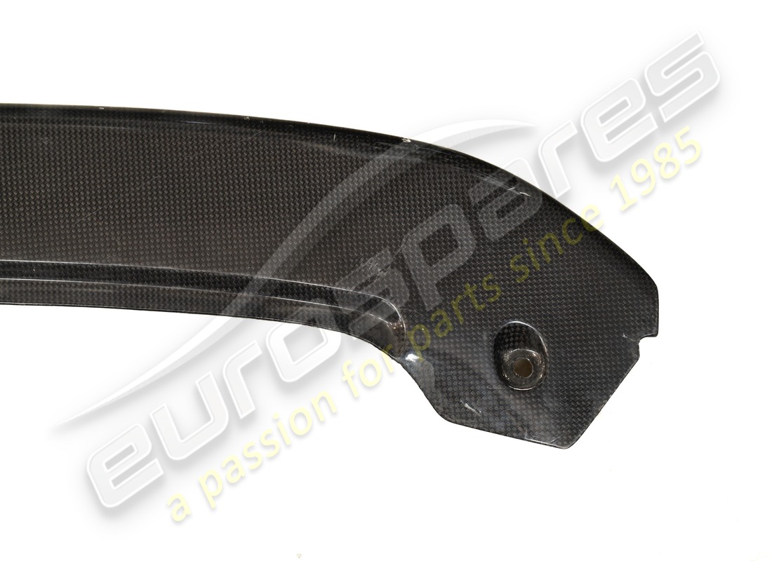 USED FERRARI CARBON FIBER FRONT SPOILER. PART NUMBER 81866900 (10) used ferrari carbon fiber front spoiler. part number 81866900 (10)