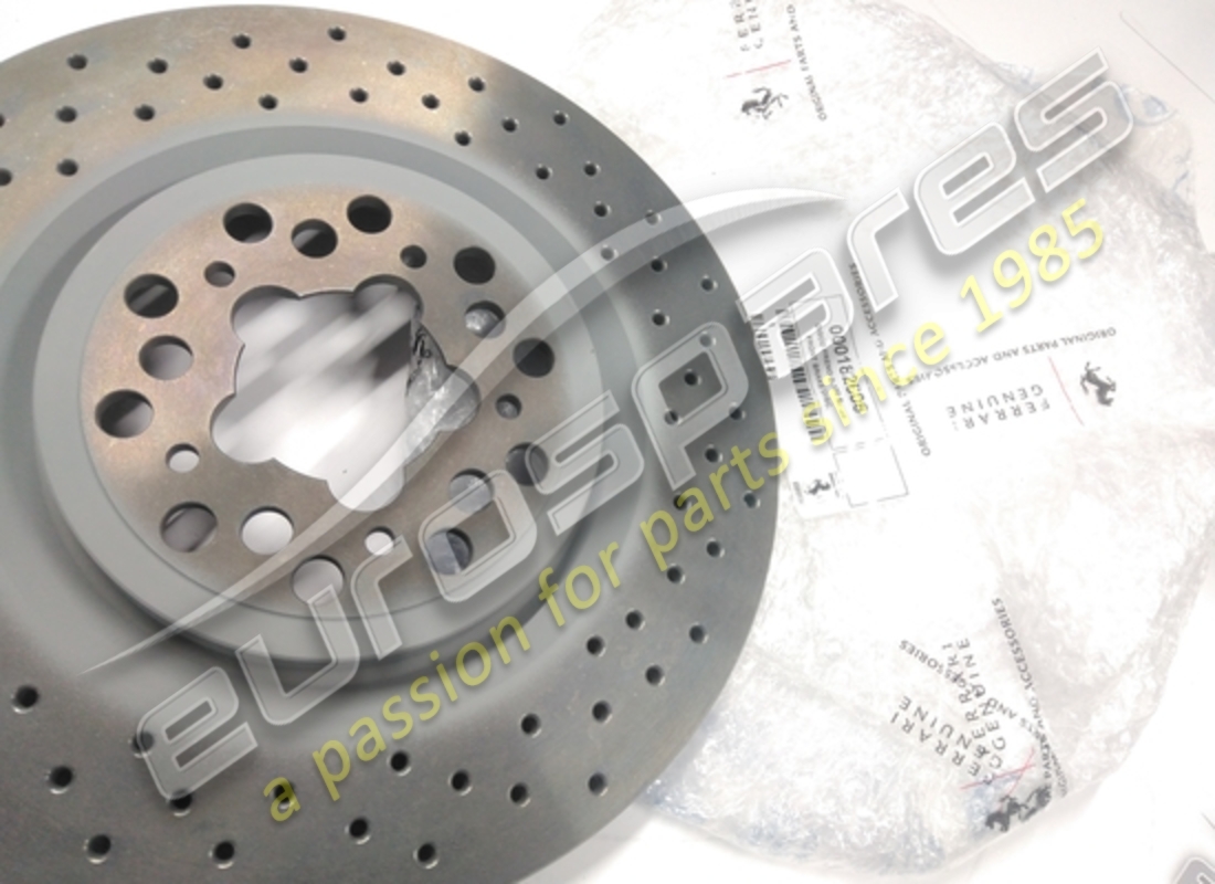 NEW FERRARI FRONT AND REAR BRAKE DISC. PART NUMBER 182606 (3) new ferrari front and rear brake disc. part number 182606 (3)