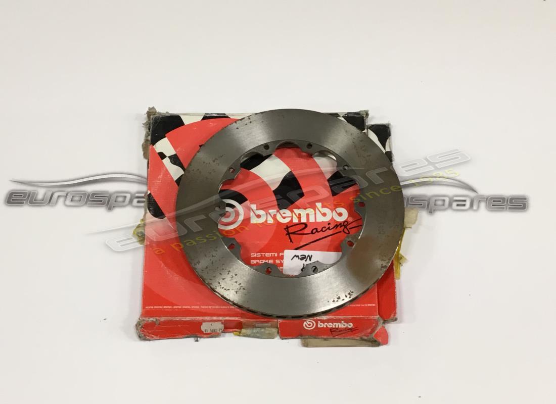 NEW FERRARI LEFT REAR BRAKE DISC. PART NUMBER 182949 (1) new ferrari left rear brake disc. part number 182949 (1)