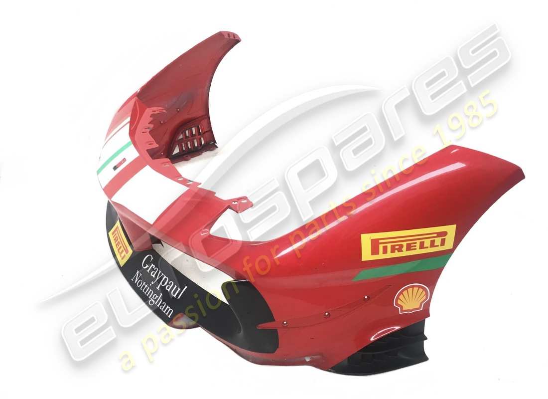 DAMAGED FERRARI FRONT BUMPER. PART NUMBER 89399000 (5) damaged ferrari front bumper. part number 89399000 (5)