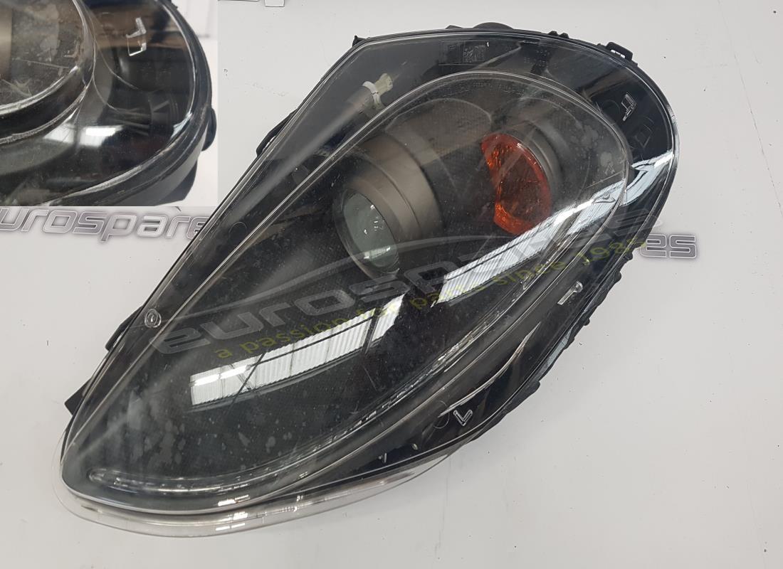 used ferrari lh headlight low/high beam carbon version. part number 244289 (1)