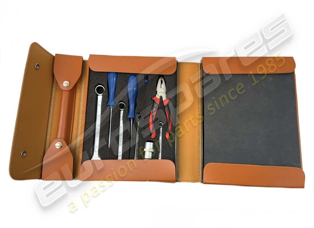 NEW FERRARI COMPLETE TOOL KIT BAG. PART NUMBER 202857 (2) new ferrari complete tool kit bag. part number 202857 (2)