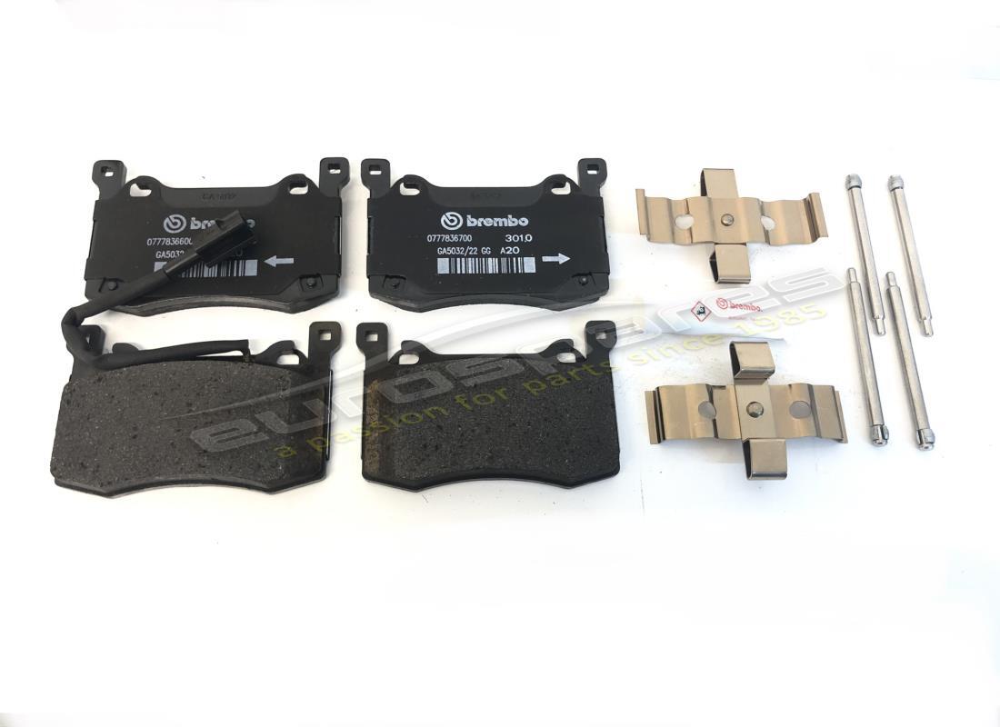 new maserati rear pads. part number 673010789 (1)