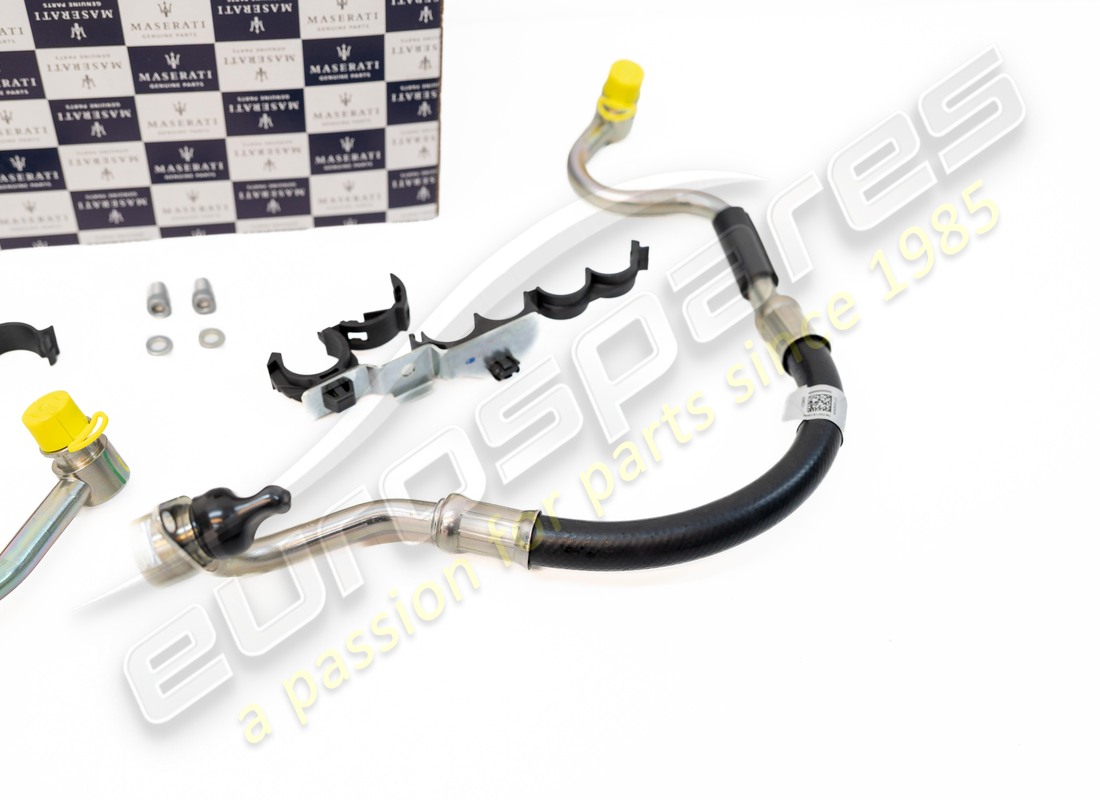 new maserati gearbox oil exchanger and pipes kit. part number 673004769 (4)