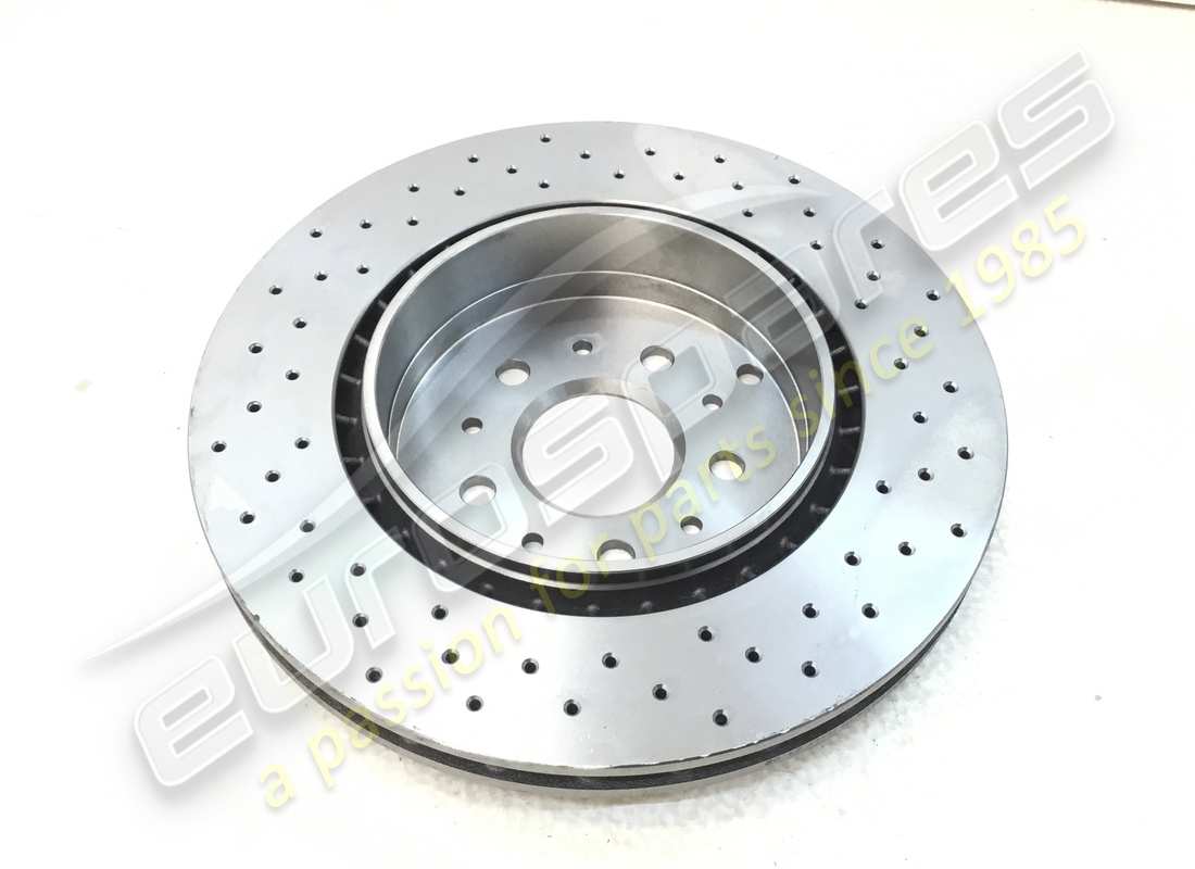 new eurospares rear brake disc (price per disc) cross drilled. part number 228411 (3)