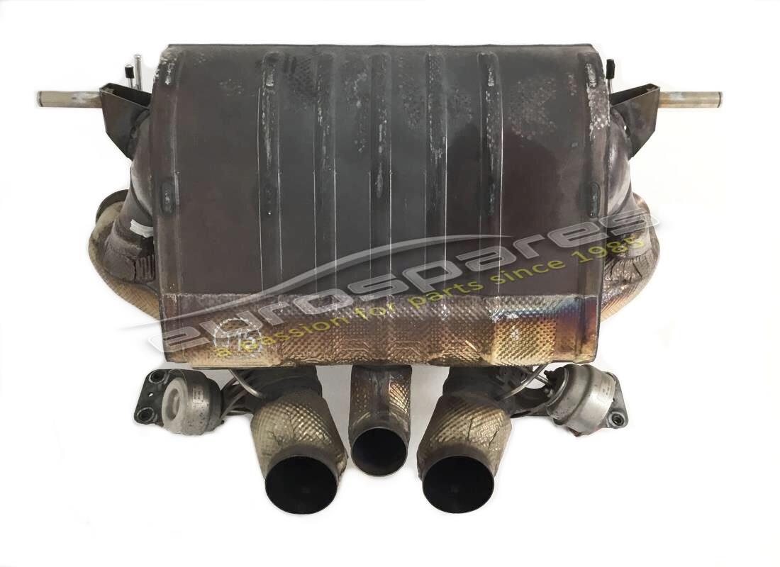 USED LAMBORGHINI MUFFLER SENZA CAT. PART NUMBER 470251051L (1) used lamborghini muffler senza cat. part number 470251051l (1)