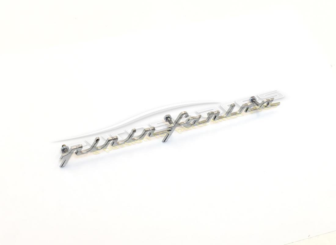 NEW FERRARI PININFARINA SCRIPT MOTIF. PART NUMBER 2394433002 (1) new ferrari pininfarina script motif. part number 2394433002 (1)