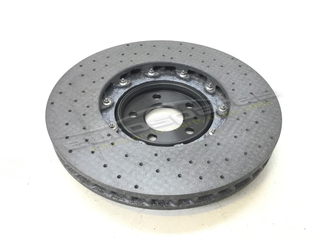 NEW LAMBORGHINI CERAMIC BRAKE DISC. PART NUMBER 4S0615301A (1) new lamborghini ceramic brake disc. part number 4s0615301a (1)